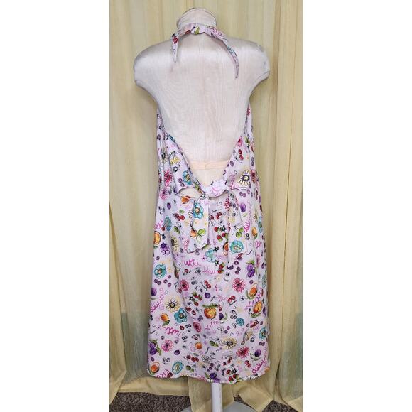 KSL Karin Stevens Dress Sundress Tutti Frutti Floral Retro Pinup Summer 18W - Picture 2 of 5
